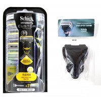 Набір для гоління Schick Hydro 5 Custom Refresh (станок 7 змінних касет, захисна кришка і чохол для подорожей)
