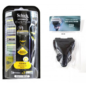 Набір для гоління Schick Hydro 5 Custom Refresh (станок 7 змінних касет, захисна кришка і чохол для подорожей)