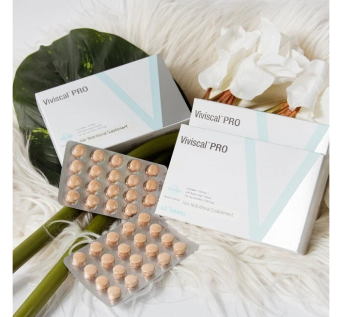 Засіб для відновлення і росту волосся Viviscal Pro 180 таблеток курс 3 місяці