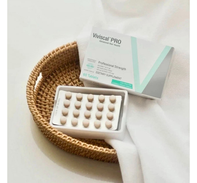 Засіб для відновлення і росту волосся Viviscal Pro 180 таблеток курс 3 місяці