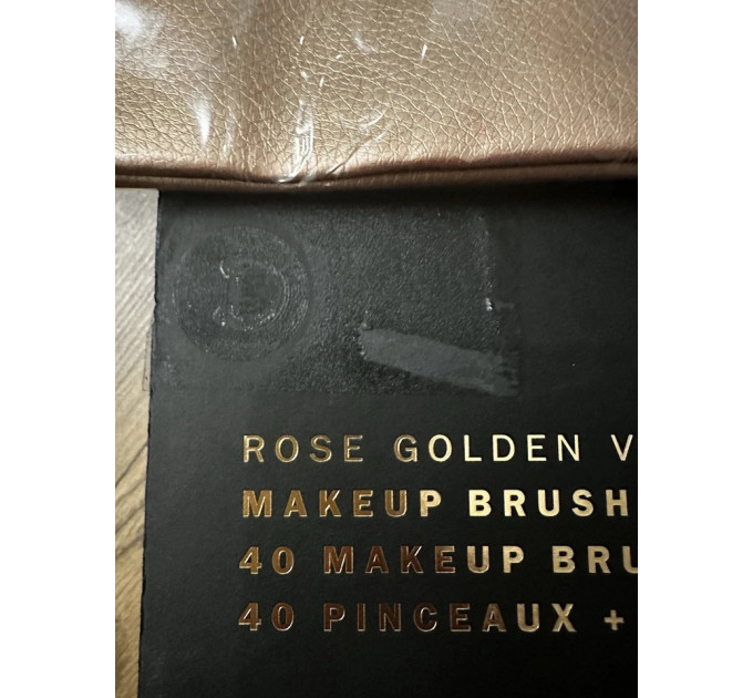 Набор кистей ZOEVA Rose Golden Vol.2 SBE40Z4 (40 кистей и 3 косметичка)