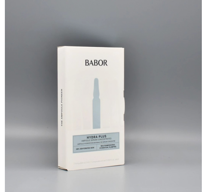 Ампули Babor Hydra Plus для інтенсивного зволоження обличчя 4 шт по 2 мл