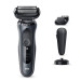 Электробритва Braun Series 6 60-N4500cs с триммером и зарядной станцией и чехлом черная