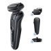 Электробритва Braun Series 6 60-N4500cs с триммером и зарядной станцией и чехлом черная
