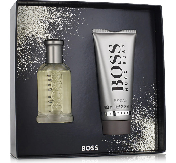 Набір чоловічої парфумерії Hugo Boss Bottled туалетна вода 50 мл + гель для душу 100 мл