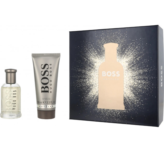 Набір чоловічої парфумерії Hugo Boss Bottled туалетна вода 50 мл + гель для душу 100 мл