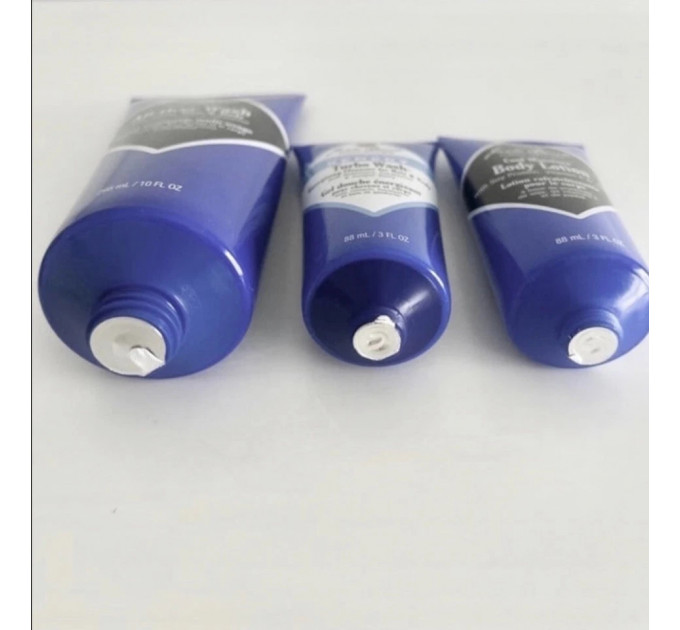 Набір чоловічої косметики Jack Black для обличчя, волосся та тіла 3-в-1 (гель для душу, шампунь і лосьйон)