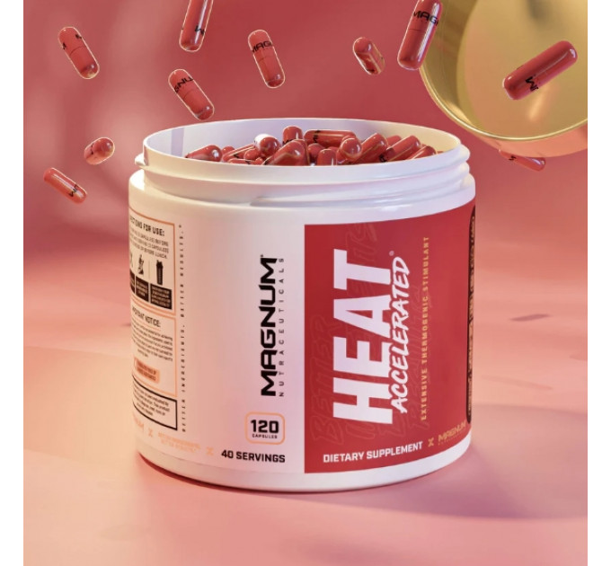 Жиросжигатель Magnum Neutriceuticals Heat Accelerated 120 капсул