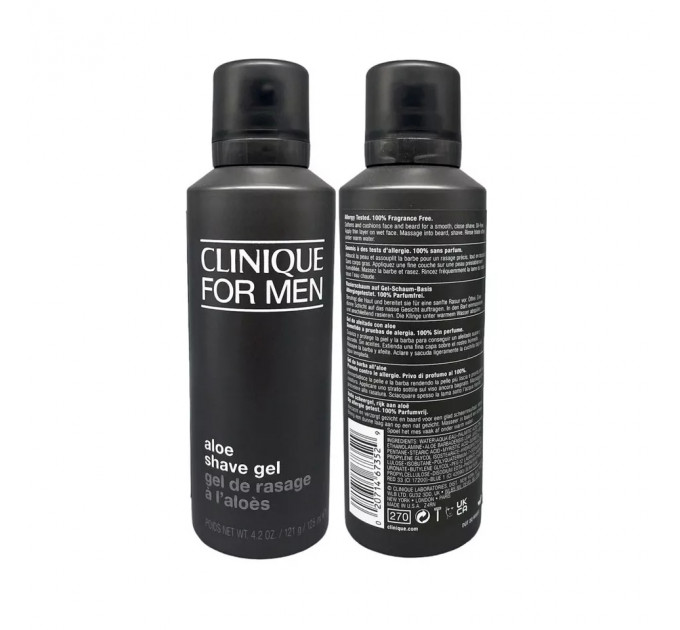 Чоловічий гель для гоління Clinique Aloe 125 мл