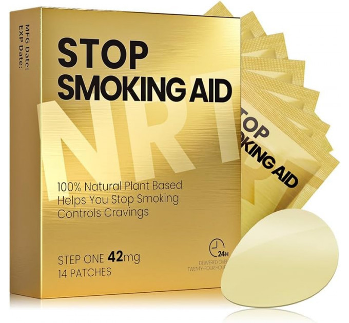 Никотиновые пластыри Biovikoting уровень первый 42 мг 14 шт