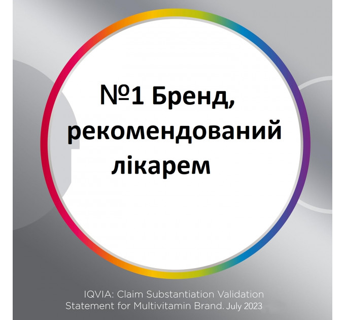 Комплекс мультивітамінів і мінералів Centrum Minis Silver для чоловіків після 50 років міні розмір 280 капсул