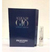 Пробник чоловічої парфумерної води Giorgio Armani Acqua Di Gio Profondo 1.2 мл