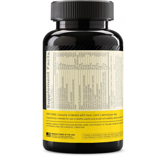 Мультивітамінний комплекс для чоловіків Optimum Nutrition Opti-Men 150 капсул