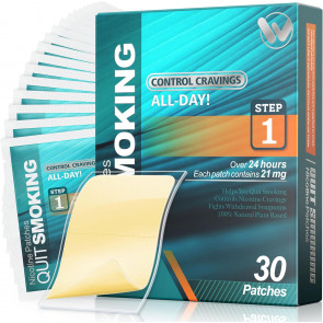 Нікотинові пластирі WOFANLI перший рівень 21 мг 30 шт
