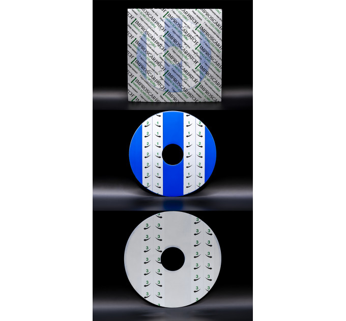 Круглый пластырь против послеоперационных рубцов на груди Improscar Patch 80 мм