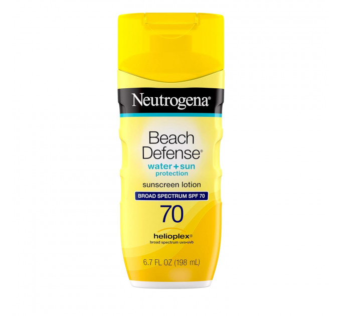 Neutrogena Beach Defense Sunscreen Lotion Broad Spectrum SPF 70 Солнцезащитный лосьон 