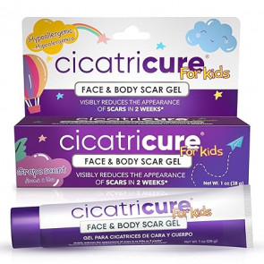Гель від шрамів CICATRICURE Advanced Scar Gel для дітей 28 мл гіпоалергенний з ароматом винограду