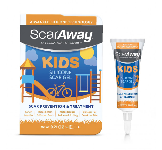 Силиконовый гель ScarAway Kids для лечения шрамов и  рубцов для детей  6 г