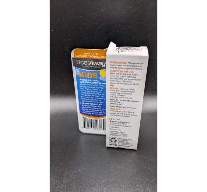 Силиконовый гель ScarAway Kids для лечения шрамов и  рубцов для детей  6 г