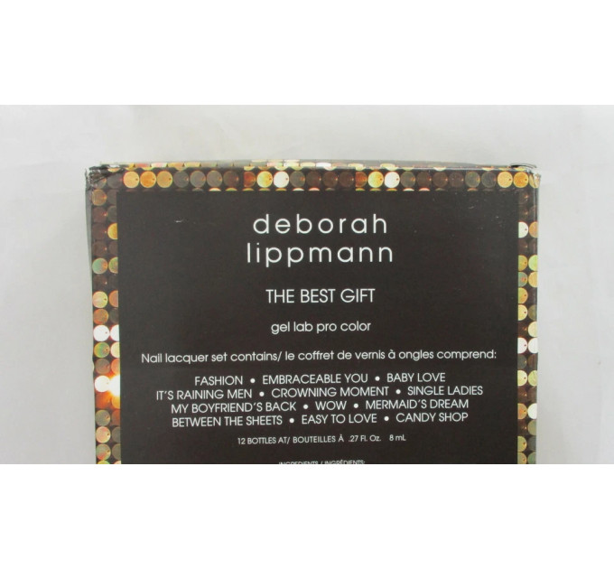 Набір лаків для нігтів Deborah Lippmann Gel Lab Pro Color 12 відтінків по 8 мл