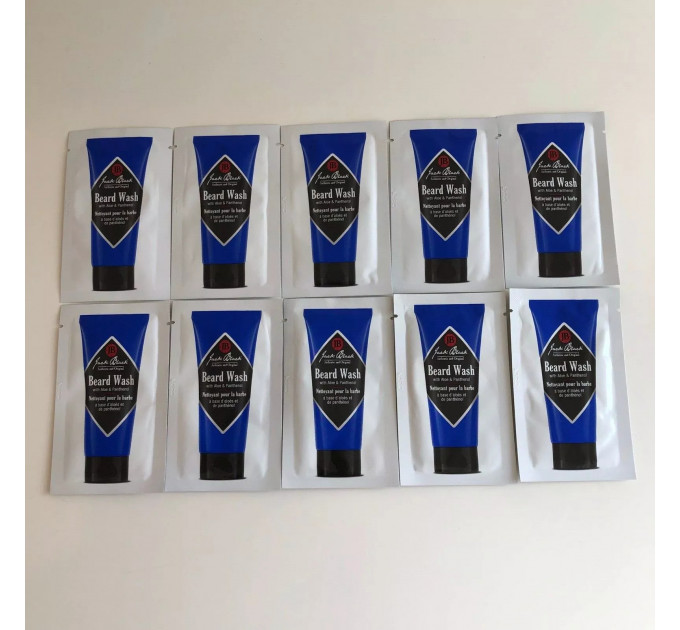 Пробник чоловічого шампуню для бороди Jack Black Beard Wash 5 мл