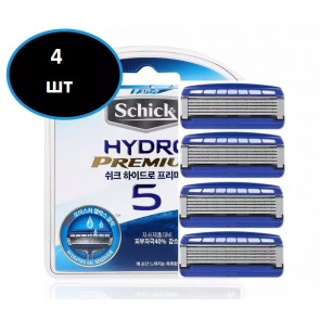 Змінні касети для бритви Schick Hydro 5 Premium 4 шт