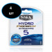 Змінні касети для бритви Schick Hydro 5 Premium 4 шт