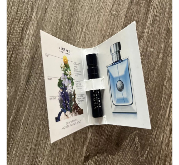 Пробник туалетної води Versace Pour Homme для чоловіків 1 мл