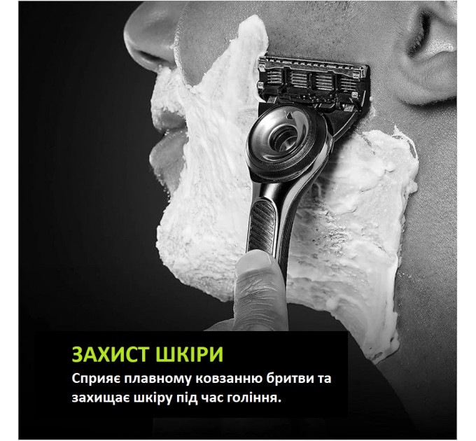 Набір для гоління Gillette Labs станок + 2 картриджі + піна 229 г + магнітна підставка