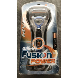 Бритва чоловіча Gillette Fusion Power MVP 1 станок 1 змінне лезо 1 батарейка