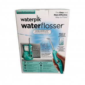 Дизайнерський стаціонарний іригатор Waterpik WP-676 Aquarius Professional бірюзовий