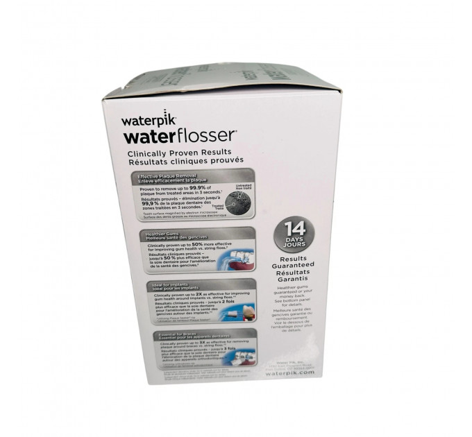 Дизайнерський стаціонарний іригатор Waterpik WP-676 Aquarius Professional бірюзовий