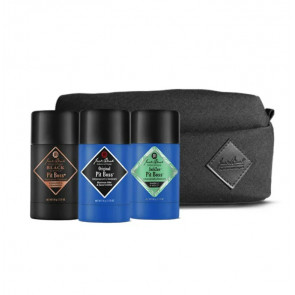 Подарунковий набір антиперспірантів Jack Black Pit Boss з косметичкою 3 шт