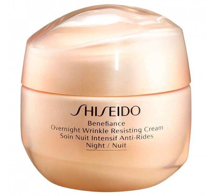 Нічний крем для обличчя Shiseido Benefiance Overnight Wrinkle Resisting Cream 50 мл