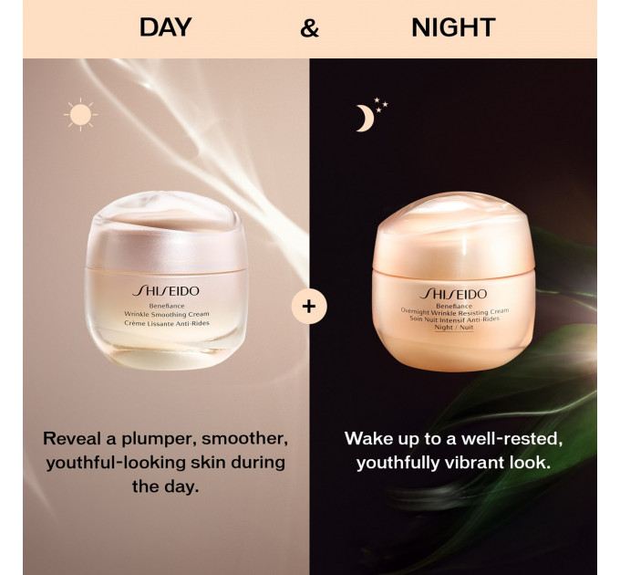 Нічний крем для обличчя Shiseido Benefiance Overnight Wrinkle Resisting Cream 50 мл