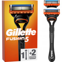 Бритва Gillette Fusion5 Power с двумя сменными картриджами