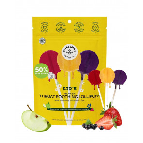 Дитячі льодяники від болю в горлі Doctor Formulated Kids Propolis 15 шт