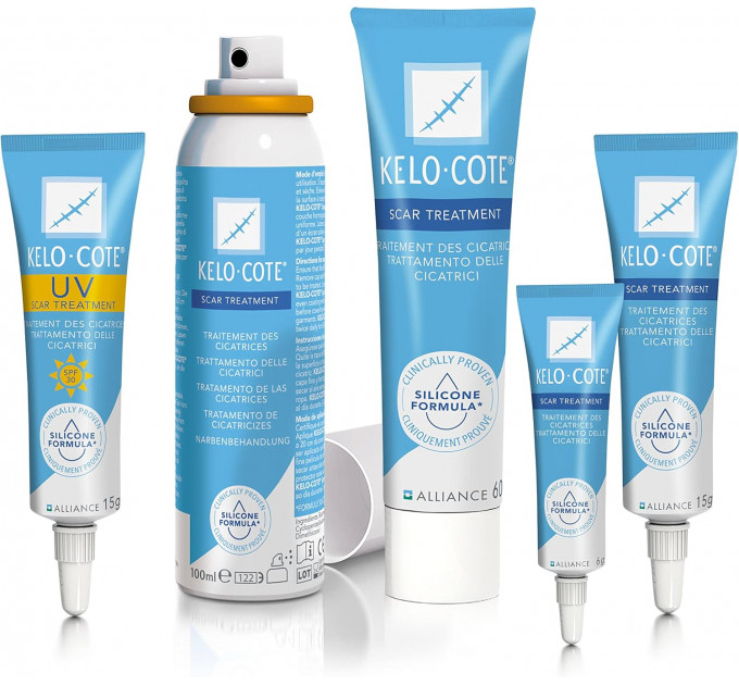 Гель от шрамов и рубцов Kelo-cote Advanced Formula UV SPF30