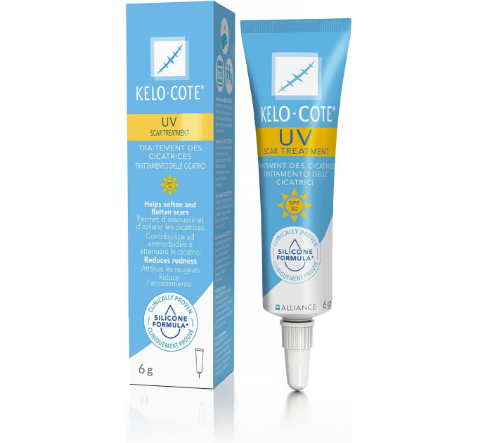 Гель от шрамов и рубцов Kelo-cote Advanced Formula UV SPF30