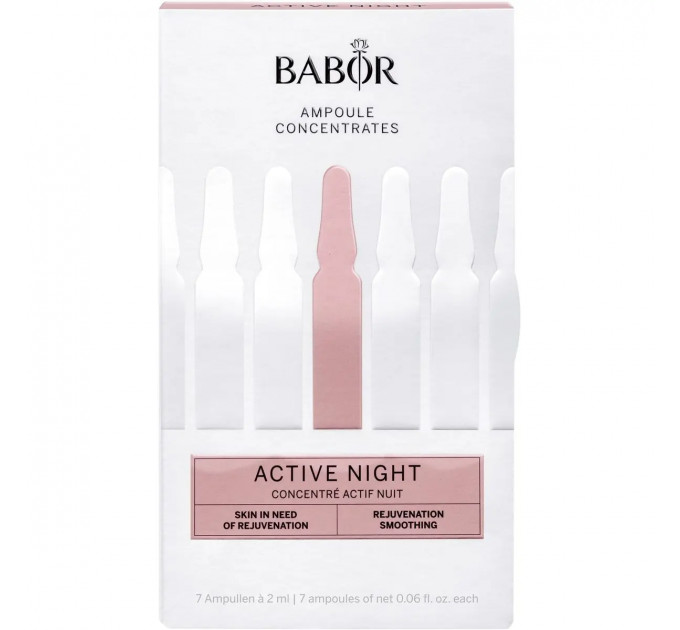 Ампули для обличчя Babor Active Night 14 мл (7 шт. x 2 мл)