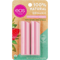 Бальзам для губ Еos Natural & Organic Lip Balm «Полуничний сорбет»