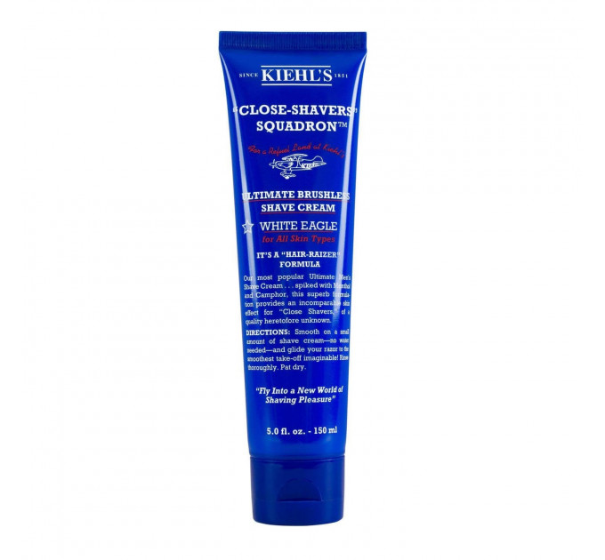 Крем для бритья от Kiehl's Close-shavers Squadron Ultimate White Eagle 150 мл