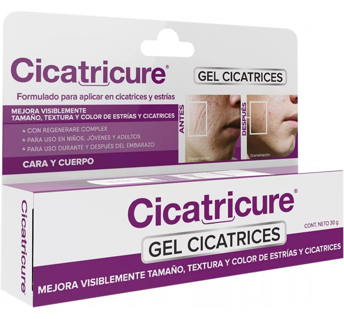 Гель от шрамов и рубцов Cicatricure Gel 30г