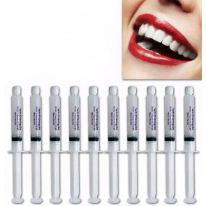 Профессиональный гель для отбеливания зубов Teeth Whitening Professional Dental System Kit 44% 10шт