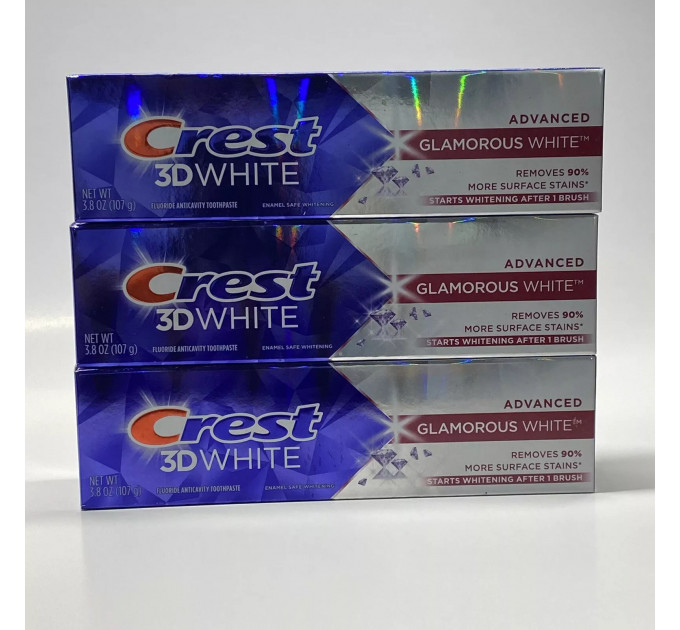 Відбілювальна зубна паста Crest 3D White Advanced Glamorous 107г