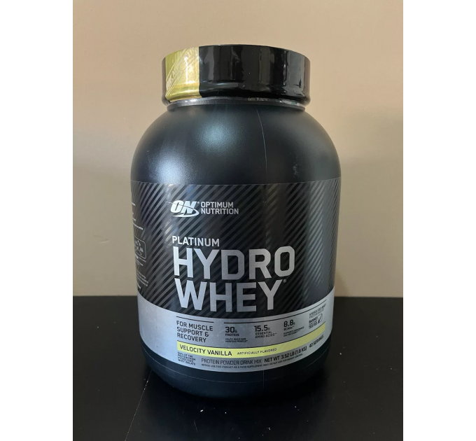 Протеиновая смесь Optimum Nutrition Platinum Hydro Whey с ванильным вкусом 1.6 кг 