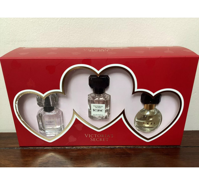 Женский подарочный набор духов Deluxe Mini Fragrance Trio Victoria's Secret 3х7.5мл