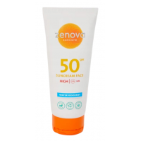 Крем для засмаги Zenova Suncare SPF50 з вітамінним комплексом і гіалуроновою кислотою Захист від ультрафіолету та Омолодження 100 мл