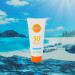 Крем для засмаги Zenova Suncare SPF50 з вітамінним комплексом і гіалуроновою кислотою Захист від ультрафіолету та Омолодження 100 мл