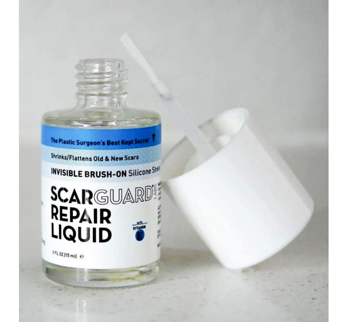 Гель против шрамов и рубцов Scarguard Scar Repair Liquid с витамином Е (15 мл)